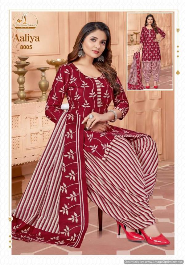 Miss World Aaliya Vol 8 Cotton Printed Dress Material